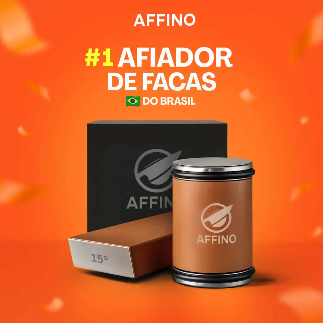Affino™ - Afiador de Facas Magnético de Rolo Diamantado