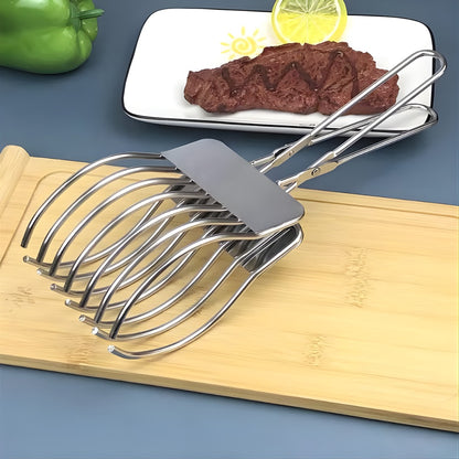 Pegador de Carne em Aço Inoxidável – Resistente e Multifuncional