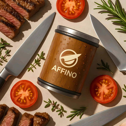 Affino™ - Afiador de Facas Magnético de Rolo Diamantado