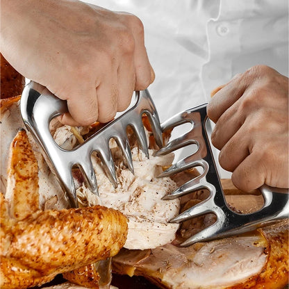 Garra para Carne Ergonômica em Aço Inoxidável